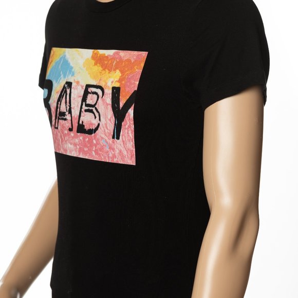 St Laurent Baby Graphic T-Shirt - Picture 4 of 6